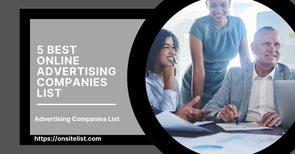 Best Online Advertising Companies List