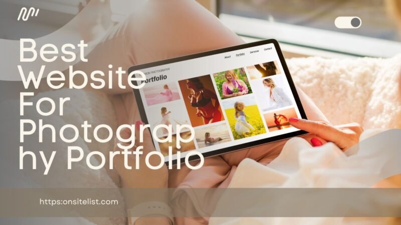 Best Website For Photography Portfolio