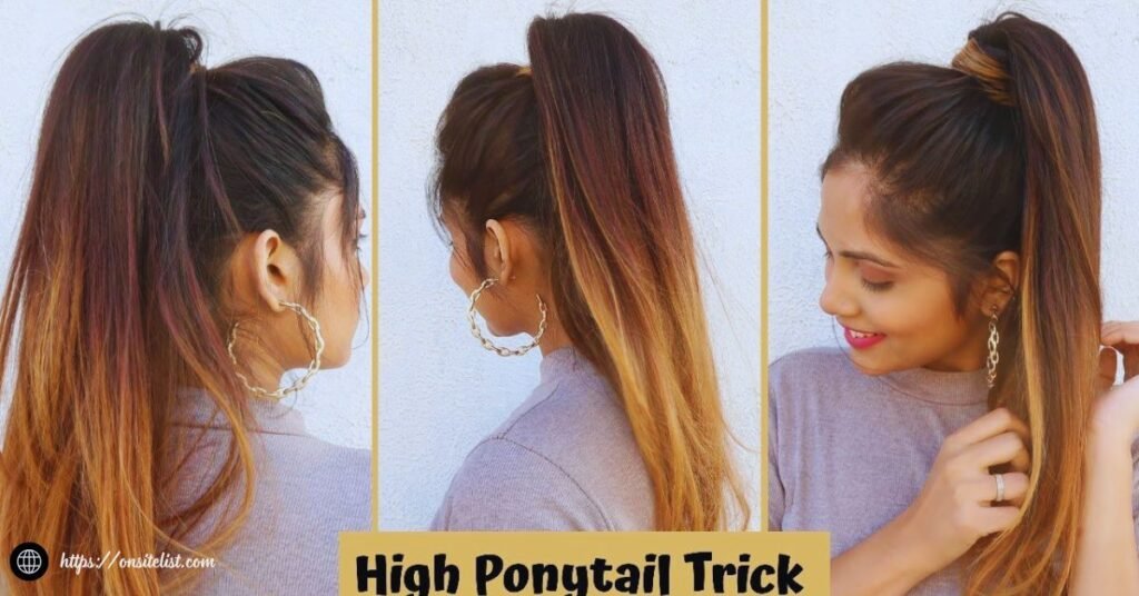 High Ponytail hair