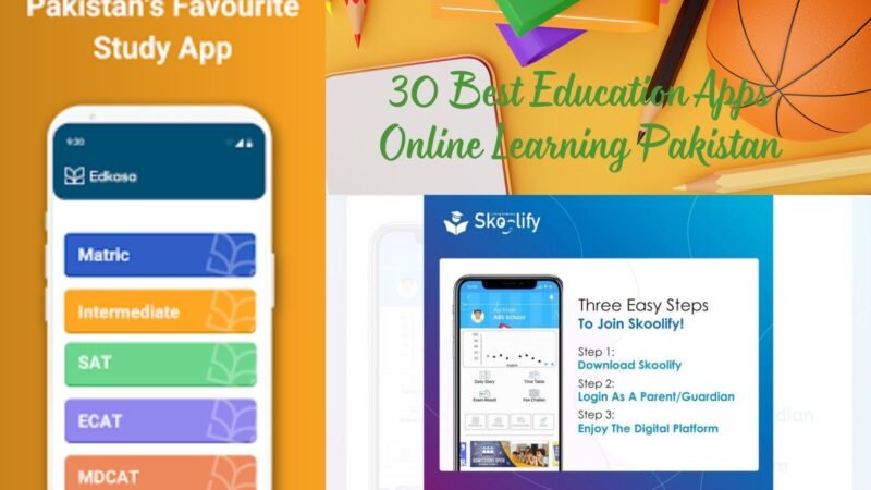 Education Apps Online Learning Pakistan